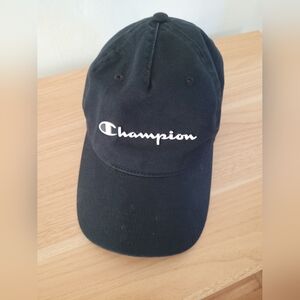 Champion Black Baseball Cap